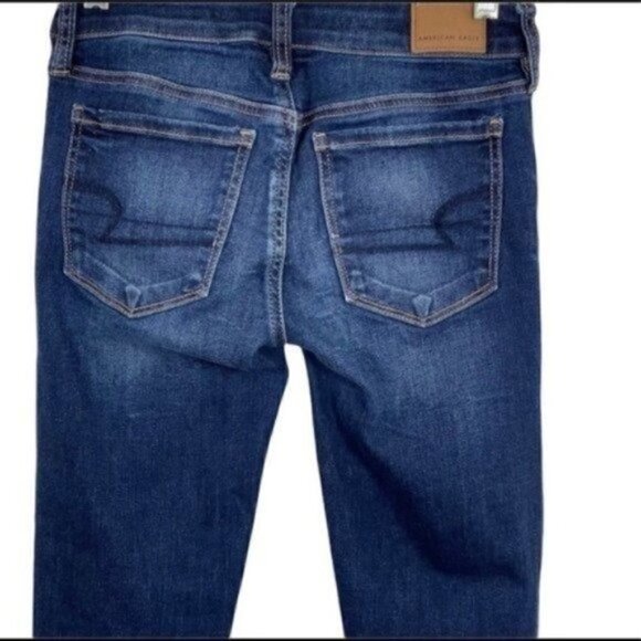 American Eagle Outfitters Ne(x)t Level stretch jeans jegging size 2 distressed - Picture 7 of 15